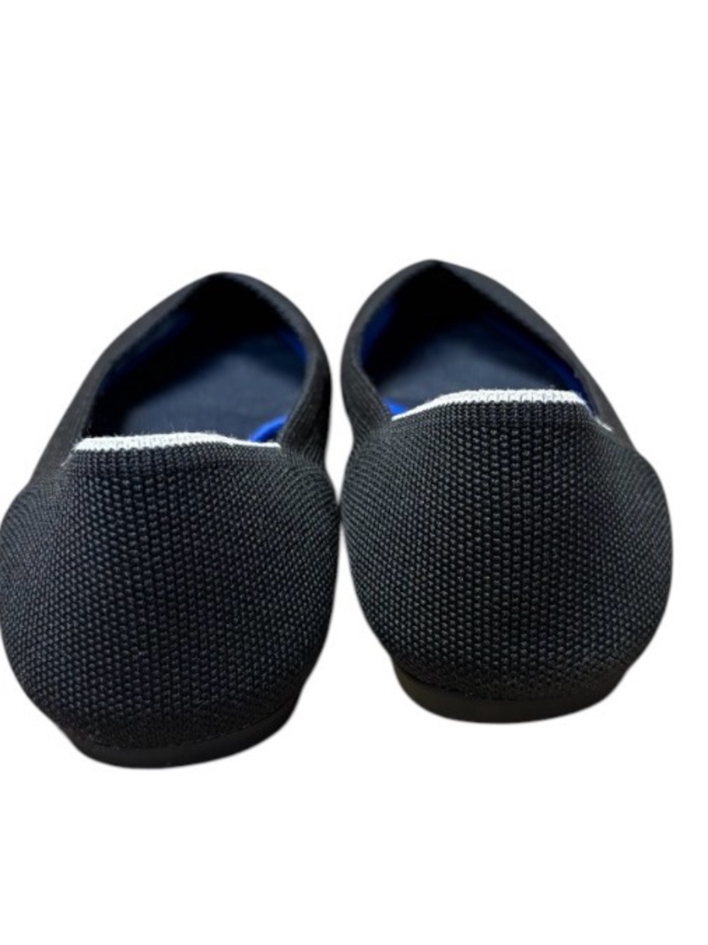 Rothy's The Point Ballet Flat Women's Size 9 Black Solid Knit Shoes Slip On - Picture 4 of 10